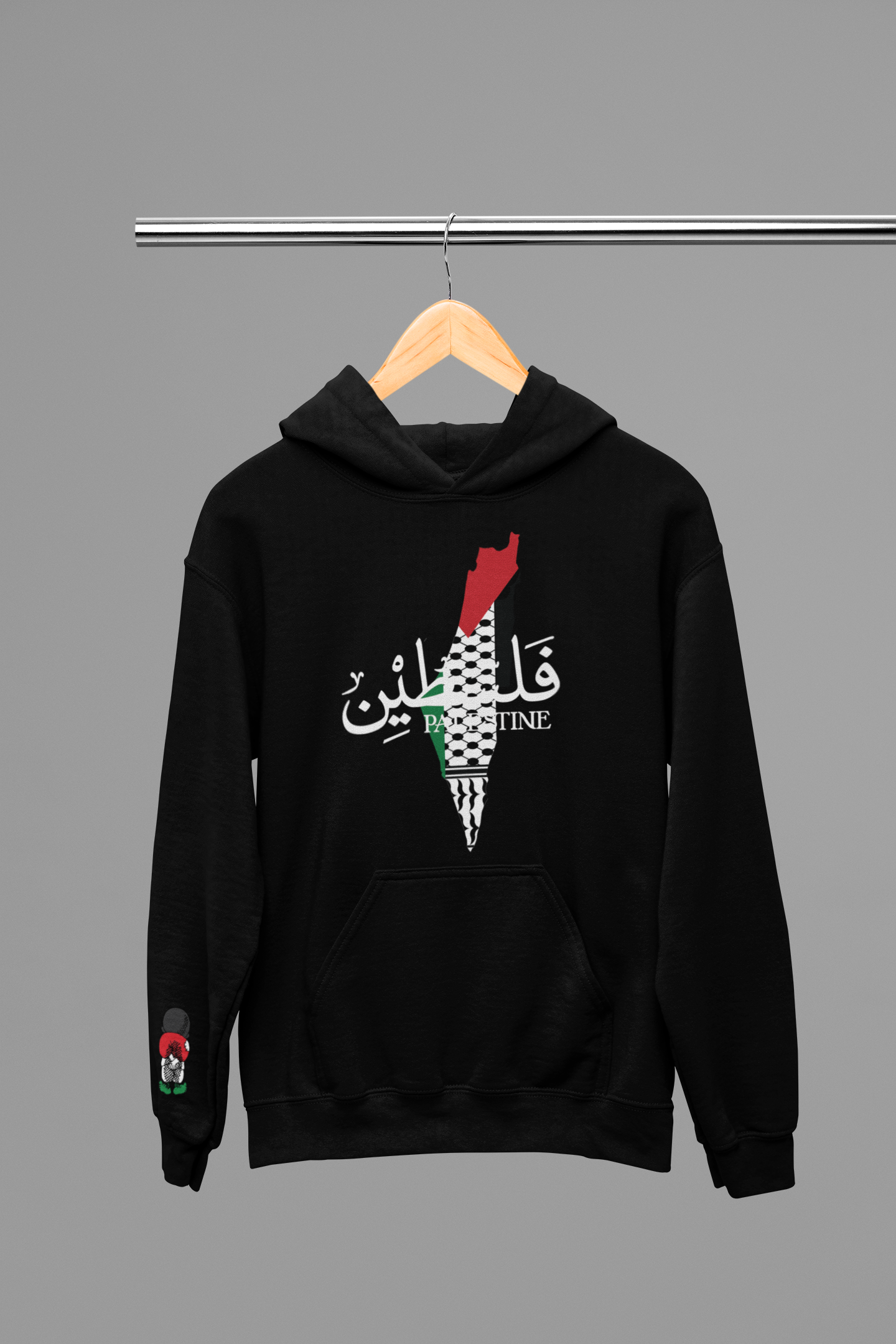 Palestine in Arabic & English